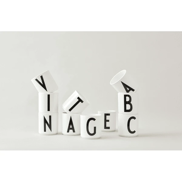 Design Letters Kinderbeker Eco Gepersonaliseerd 175 Ml, Letter - Afbeelding 2