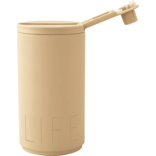 Design Letters Mok Travel Life Beige 350 Ml - Afbeelding 3