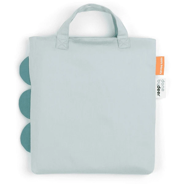 Done By Deer ™ Beddengoed Set Junior Sleepy 100 X 140 Cm Croco Blauw - Afbeelding 2