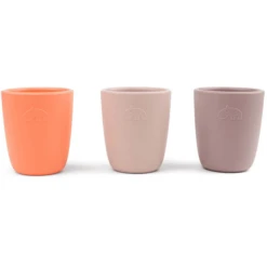 Done By Deer Drinkbeker Mini Kleurenmix Roze, Silicone 3-pack