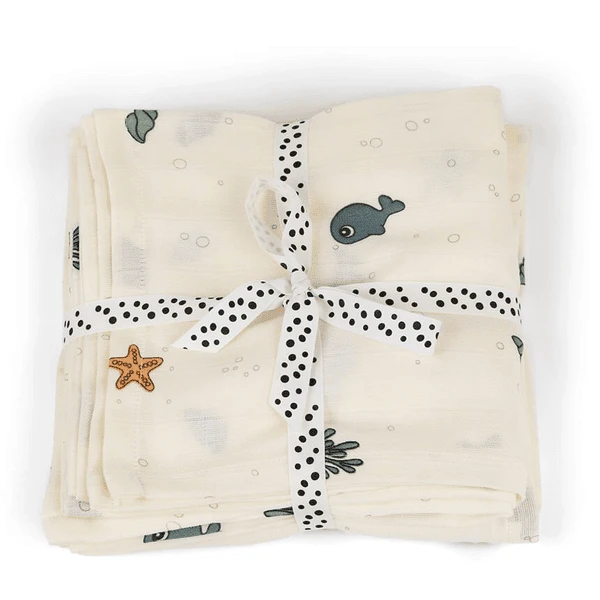 Done By Deer ™ Gaasluiers Zee Friends 3-pack - Afbeelding 3