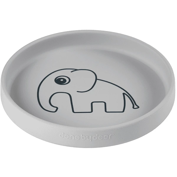 Done By Deer ™ Kinderbordje Elphee Grijs Van De 6e Maand - Afbeelding 4