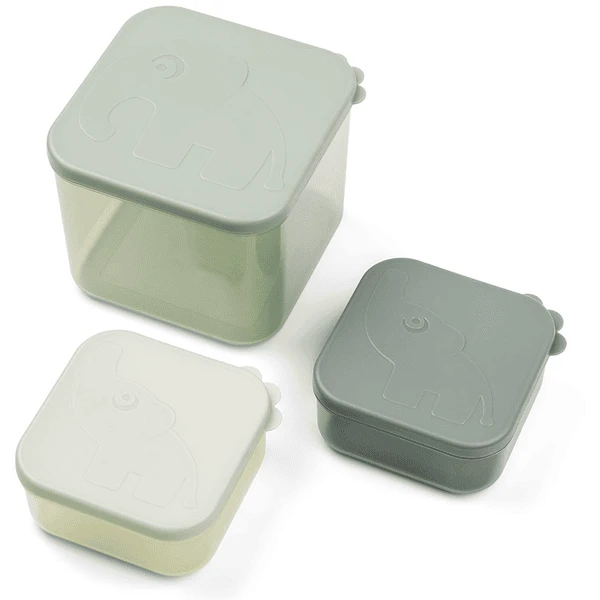 Done By Deer ™ Opslagcontainerset L, Elphee Groen - Afbeelding 5