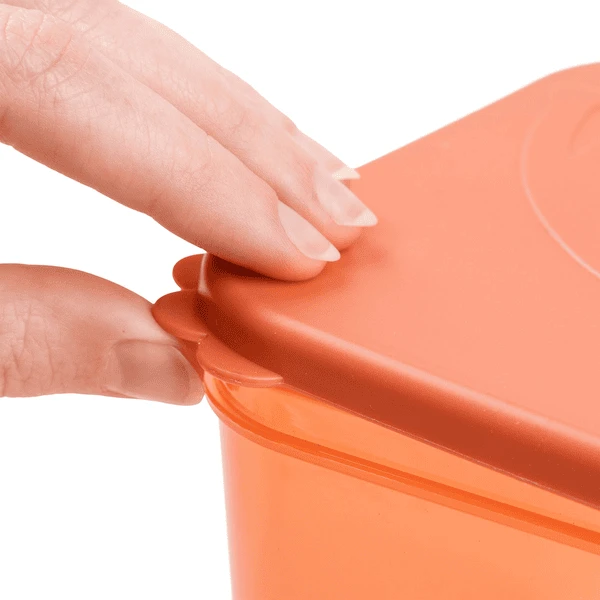 Done By Deer ™ Opslagcontainerset L, Elphee Papaya - Afbeelding 3