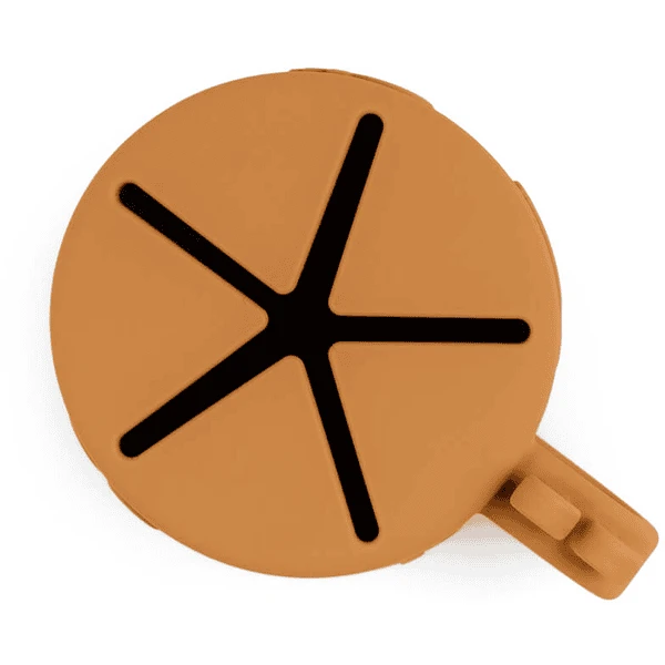 Done By Deer ™ Peekaboo Raffi Snack Beker Mosterd Geel - Afbeelding 3