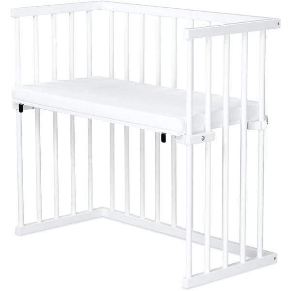 Dreamgood Co-sleeper Beuken Wit Gelakt | Matras Prime Air