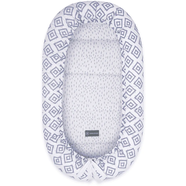 Emma & Noah Knuffel Nest Zuigtabletten Blauw - Afbeelding 2