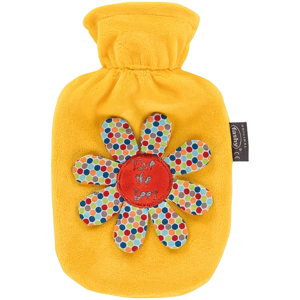 Fashy Warm Waterfles 0,8L Met Fleece Hoes Blossom - Afbeelding 2