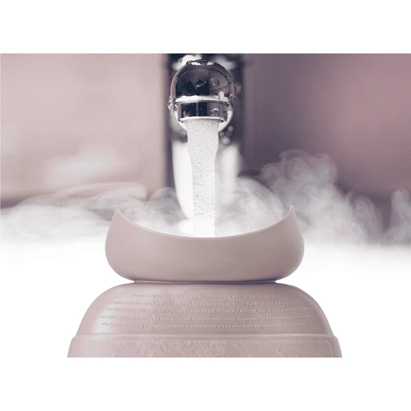 Fashy Warmwaterkruik 1,8L Smart Stone Edition In Lichtroze - Afbeelding 3