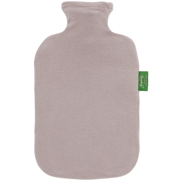 Fashy Warmwaterkruik 2L Met Fleece Hoes In Taupe