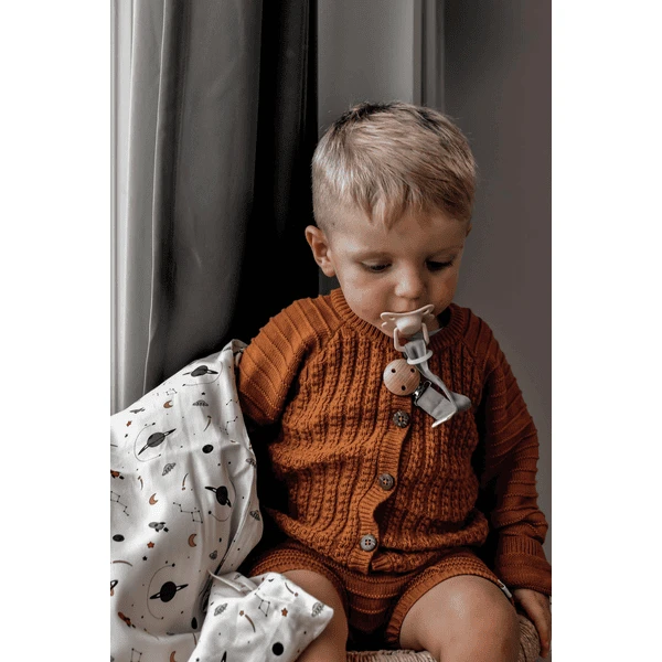 Filibabba Fopspeenketting Donkergrijs - Afbeelding 2