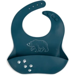 Filibabba Siliconen Slabbetje - Beer