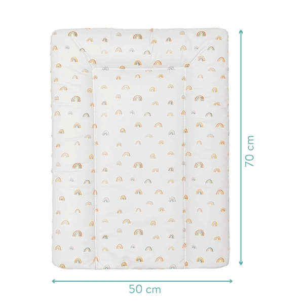 Fillikid Luiermat Softy Rainbow Beige 53x70 Cm - Afbeelding 5