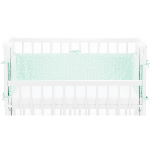 Fillikid Luxe Bedset Voor Bed Nino Mint Driehoek - Afbeelding 2