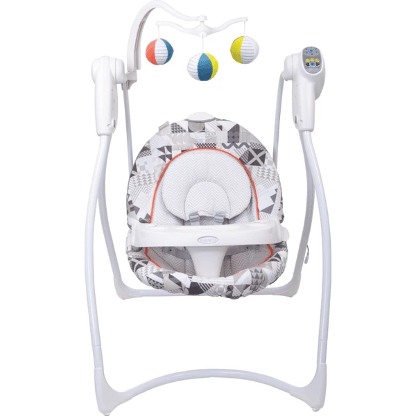 Graco Wipstoel Lovin Hug Patchwork Grey - Afbeelding 3