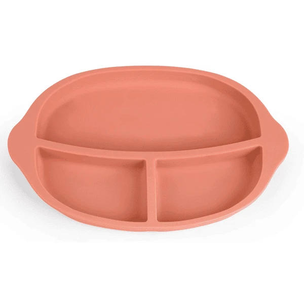 Haakaa® Baby Bordje, Roest Rood - Afbeelding 3