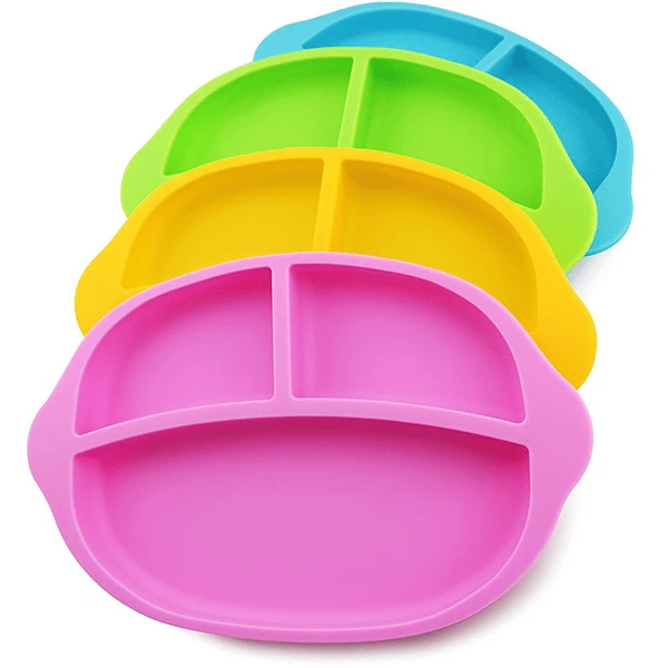 Haakaa® Baby Bordje, Roest Rood - Afbeelding 4