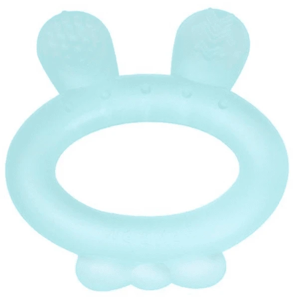 Haakaa® Bijtring Konijnenoor, Blauw - Afbeelding 5