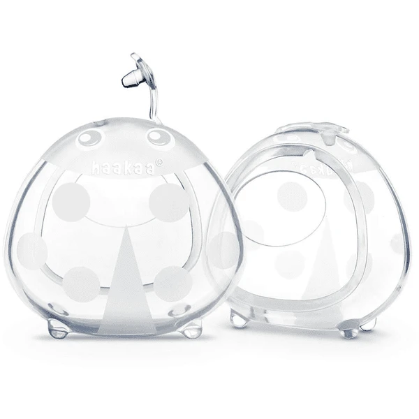 Haakaa® Melkvanger Lieveheersbeestje, 75ml Set Van 2