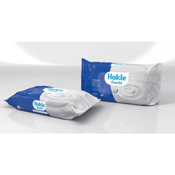 Hakle Wet Wipes Cream Scent & Care, 42 Vellen - Afbeelding 5