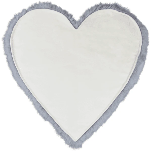 Heitmann Lamsvel Speelkleed HEART Grijs - Afbeelding 2