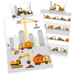 HERDING Beddengoed Bouwplaats 100 X 135 Cm