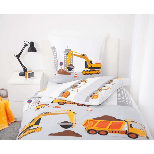 HERDING Beddengoed Bouwplaats 135 X 200 Cm - Afbeelding 2