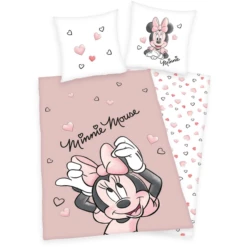 HERDING Beddengoed Minnie Mouse 135 X 200 Cm