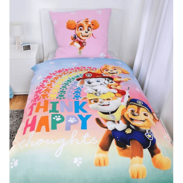 HERDING Beddengoed Paw Patrol Think Happy 135 X 200 Cm - Afbeelding 2