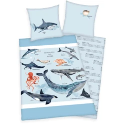 HERDING Beddengoed Zeebewoners 135 X 200cm