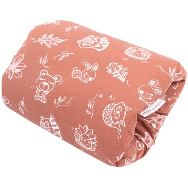 HOBEA-Duitsland Mini Verpleegkussen Bosbewoners Roestrood