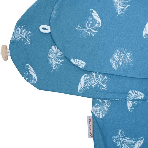 HOBEA-Duitsland Verpleegkussenhoes Veren Blauw
