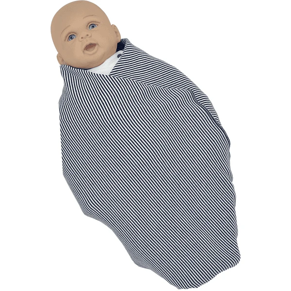 Hoppediz Puck Doek Blauw-wit - Afbeelding 2