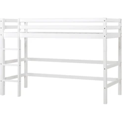 Hoppekids BASIC Halfhoogslaper 90 X 200 Cm Wit