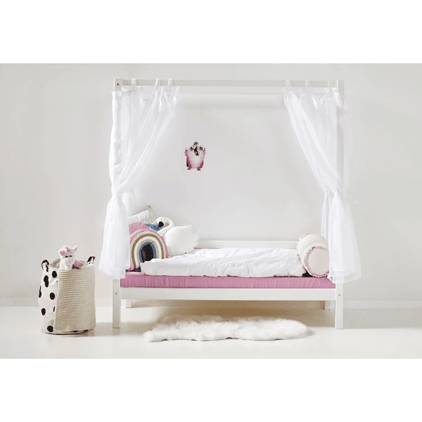 Hoppekids BASIC Hemelbed 70 X 160 Cm Wit - Afbeelding 2