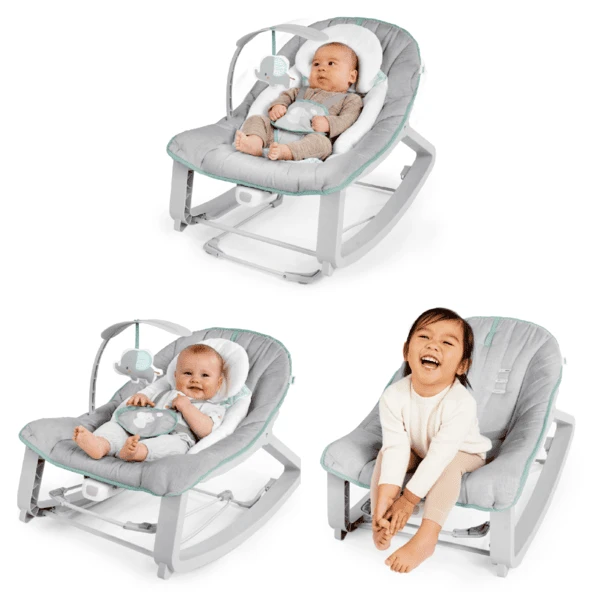Ingenuity Keep Cozy™ Grow With Me Rocking Stoel - Weaver™ Schommelstoel Voor Baby's - Afbeelding 2