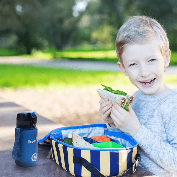 Ion 8 Lekvrije Kinderdrinkfles 350 Ml Donkerblauw - Afbeelding 2