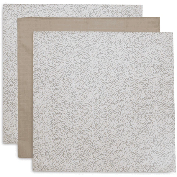 Jollein 3 Pack Burp Cloth Hydrophill 70x70 Cm Gestippeld - Afbeelding 5