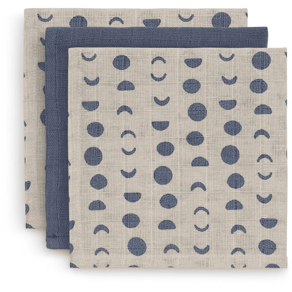 Jollein Babydoekjes 3-pack Maan Light - Afbeelding 5