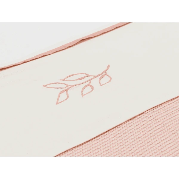 Jollein Beddelaken Wieg 75x100 Cm - Meadow - Rozenhout - Afbeelding 2