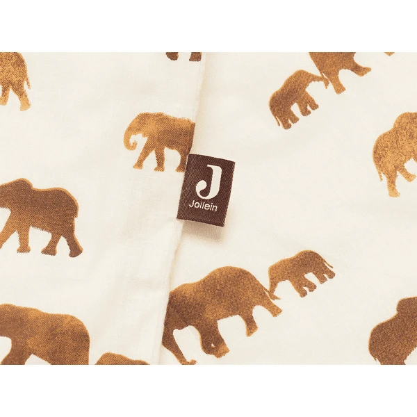 Jollein Dekbedovertrek Savannah Beige 100 X 140 Cm - Afbeelding 4