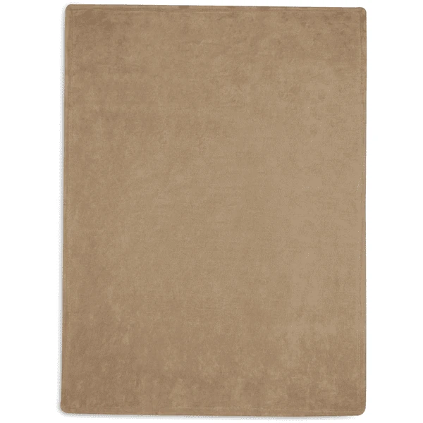 Jollein Knuffeldeken Ledikant 100x150cm Zuiver Gebreid Biscuit/ Velvet - Afbeelding 3
