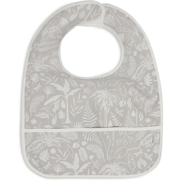 Jollein Set Van 2 Waterdichte Slabbetjes Botanical Nougat - Afbeelding 3