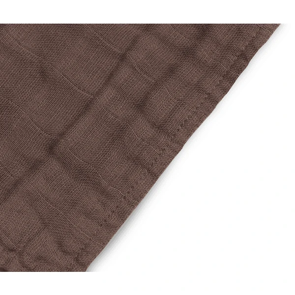 Jollein Slabbetje Bandana Gerimpeld Kastanje Pak Van - Afbeelding 4