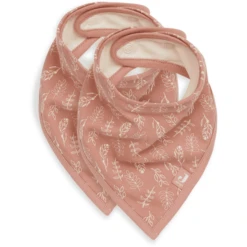 Jollein Slabbetje Bandana Meadow Palissander Pakje Van