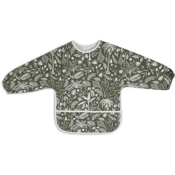 Jollein Slabbetje Botanisch Blad Green