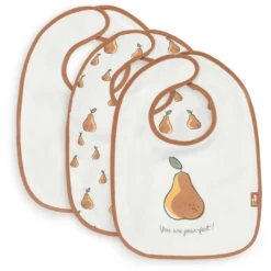 Jollein Slabbetje Peer 3-pack