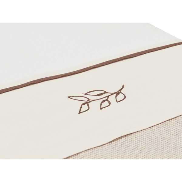 Jollein Wieg Bedlaken 75x100 Cm - Meadow - Kastanje - Afbeelding 2