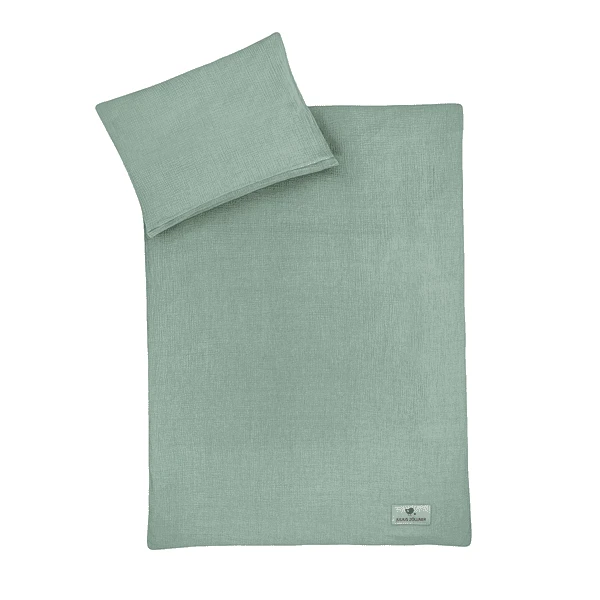 JULIUS ZÖLLNER Beddengoed Terra Groen 100 X 135 Cm - Afbeelding 4
