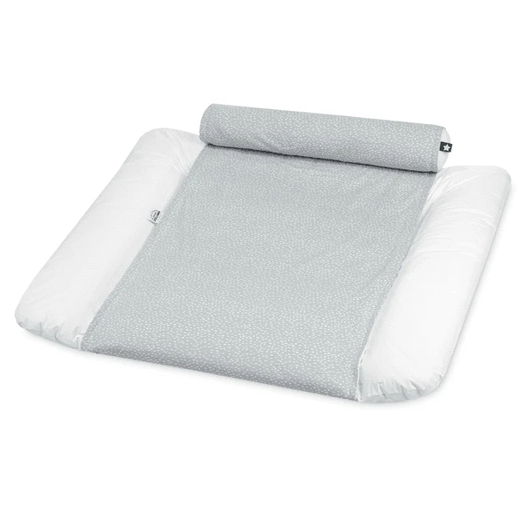 JULIUS ZÖLLNER Hoes Voor Aankleedkussen Loop "Jacob" Tiny Square S Grijs